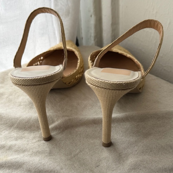 Raffia Dolce Vita Heels - Picture 4 of 7